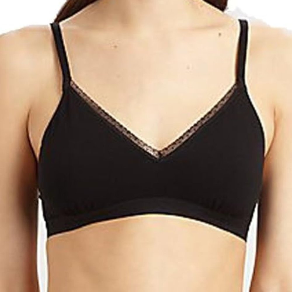 NWT! Cosabella Women's Nina Soft Bra Black Small